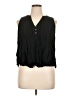 Terra & Sky Black Sleeveless Blouse Size 0X - photo 1