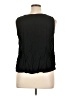 Terra & Sky Black Sleeveless Blouse Size 0X - photo 2