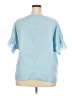 Shein Curve Blue Short Sleeve Top Size 18 Plus (3) - photo 2