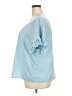 Shein Curve Blue Short Sleeve Top Size 18 Plus (3) - photo 5