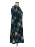 N Touch Plaid Blue Casual Dress Size XL - photo 4