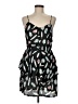 Greylin 100% Polyester Print Black Cocktail Dress Size M - photo 1