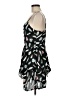 Greylin 100% Polyester Print Black Cocktail Dress Size M - photo 5