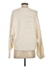 Abercrombie Chevron-herringbone Ivory Pullover Sweater Size S - photo 2