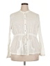 Torrid 100% Cotton Ivory White 3/4 Sleeve Blouse Size 2X Plus (2) - photo 1