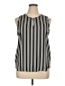 Violet & Claire 100% Polyester Black Sleeveless Blouse Size XL - photo 1