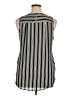 Violet & Claire 100% Polyester Black Sleeveless Blouse Size XL - photo 2