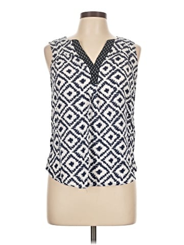 Skies Are Blue Sleeveless Blouse (view 1)