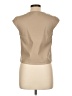 Sincerely Jules 100% Polyurethane Tan Short Sleeve Top Size L - photo 2