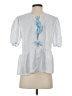 Unbranded 100% Polyester Blue Short Sleeve Blouse Size S - photo 2