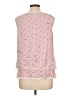 AB Studio Pink Sleeveless Blouse Size L - photo 2