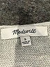 Madewell Gray Silver Pullover Sweater Size S - photo 7