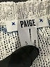 Paige 100% Cotton Stripes White Pullover Sweater Size S - photo 7