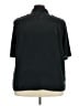 Fitting Image 100% Polyester Black Short Sleeve Blouse Size 22 - photo 2