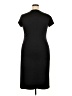 Nine West Solid Black Casual Dress Size XXL - photo 2