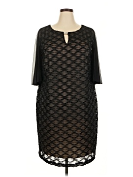 chinese dress ladies Connected Apparel Womens Petites Floral Embroidered Shift Dress Black 10P  at Amazon Women's Clothing store