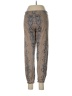 Monrow Animal Print Gray Casual Pants Size M - photo 2