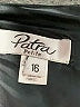 Patra Solid Black Cocktail Dress Size 16 (petite) - photo 7