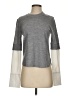 Veronica Beard 100% Merino Wool Gray Wool Pullover Sweater Size S - photo 1