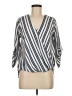 Beacon 100% Polyester Ivory 3/4 Sleeve Blouse Size S - photo 1