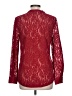 Cupio Red Long Sleeve Blouse Size L - photo 2