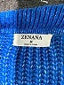 Zenana Blue Pullover Sweater Size M - photo 7