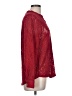 Cupio Red Long Sleeve Blouse Size L - photo 4