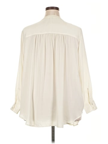 Melissa McCarthy Seven7 3/4 Sleeve Blouse (view 2)