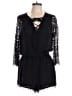 Jack by BB Dakota 100% Rayon Black Romper Size L (estimated) - photo 1