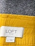 Ann Taylor LOFT Outlet Solid Yellow Shorts Size L - photo 3