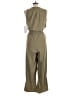Athleta Solid Green Jumpsuit Size L - photo 2