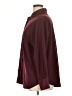 Nine West 100% Polyester Solid Burgundy Long Sleeve Blouse Size 1X - photo 5