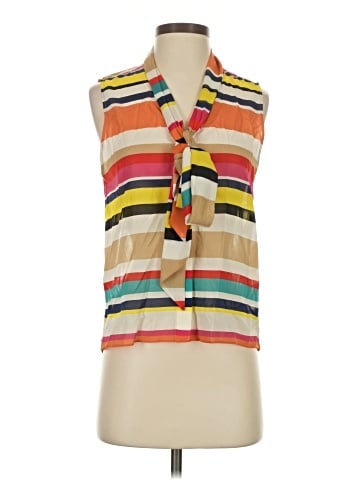 Alice + Olivia Sleeveless Button-Down Shirt (view 1)