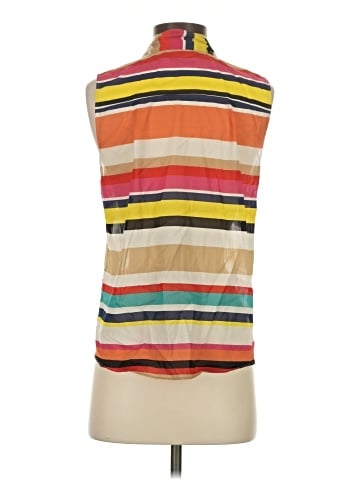 Alice + Olivia Sleeveless Button-Down Shirt (view 2)