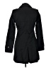 DKNY Black Trenchcoat Size 6 - photo 2