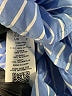 Collusion 100% Cotton Stripes Blue Long Sleeve Blouse Size 2 - photo 8