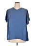 Tamara H. 100% Polyester Blue Short Sleeve T-Shirt Size 1X - photo 1