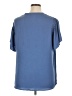Tamara H. 100% Polyester Blue Short Sleeve T-Shirt Size 1X - photo 2