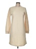 Unbranded Solid Ivory Casual Dress Size M - photo 1