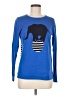 Crown & Ivy 100% Cotton Blue Pullover Sweater Size M - photo 1