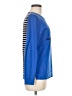 Crown & Ivy 100% Cotton Blue Pullover Sweater Size M - photo 4