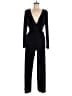 BCBGeneration Solid Black Jumpsuit Size M - photo 1