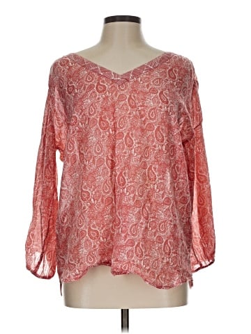 World Market Long Sleeve Blouse (view 1)