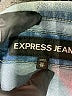 Express Jeans Blue Denim Jacket Size XS - photo 6