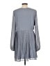 Lulus 100% Polyester Gray Casual Dress Size L - photo 2