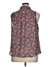 Elle 100% Polyester Floral Red Sleeveless Blouse Size XL - photo 2