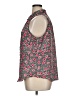 Elle 100% Polyester Floral Red Sleeveless Blouse Size XL - photo 5
