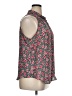 Elle 100% Polyester Floral Red Sleeveless Blouse Size XL - photo 4