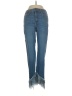 Just Black Chevron-herringbone Blue Jeans Size 26 waist - photo 1