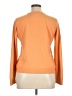 Sag Harbor 100% Acrylic Orange Cardigan Size XL - photo 2